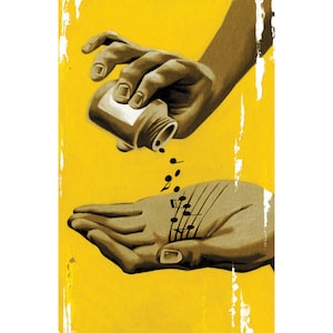 Original Illustration: "Musical Healing" by Thomas Fuchs - Glclee Print