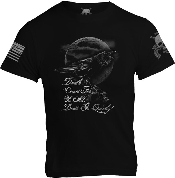 Raven death Comes for Us All T-shirt 