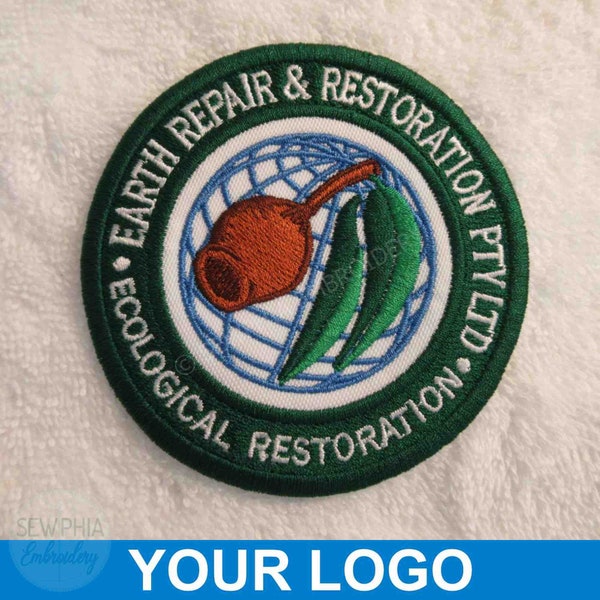 Custom Embroidered Logo Patch - Your company logo