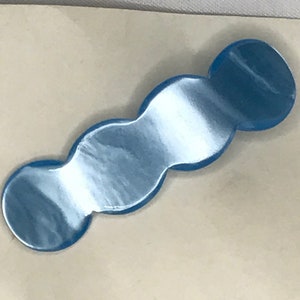 Pasador para el pelo de Lucite, vintage, años 50, nuevo, de stock antiguo, disponible en varios colores, fabricado en Italia.