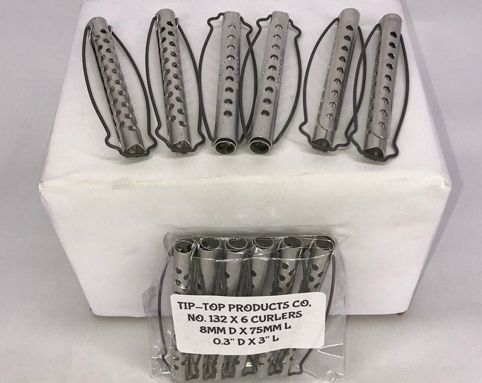 New Old Stock 1940's Vintage Deadstock TIPTOP PRODUCTS Co. Metal Hair