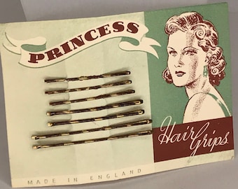 Vintage Diane Hair Pins: Original Box, Made in France, Ball  display picture 1