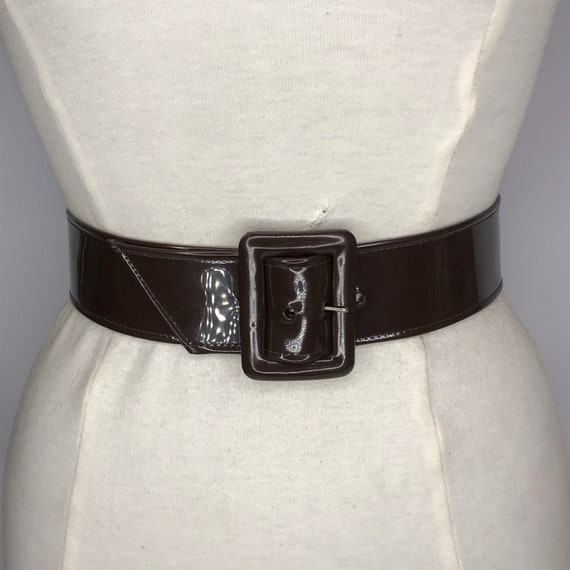 1940'S 1950'S Vintage New Old Stock 2 Inch Wide Ladies Patent Vinyl Belt Rectangular Buckle Patent - Etsy 1940'S 1950'S Vintage New Old Stock 2 Inch Wide Ladies Patent Vinyl Belt Rectangular Buckle Patent - Etsy
