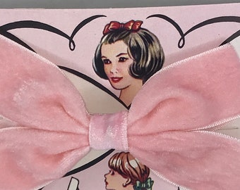 ヘアアクセサリー [VINTAGE HOLLYWOOD] Pastel Velvet Hairband VINTAGE HOLLYWOOD(ヴィンテージハリウッド) ヘアアクセサリー