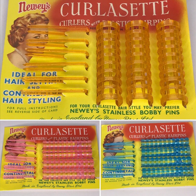 1950 S Vintage New Old Stock Newey S Curlasette Etsy