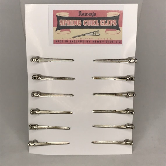 1940's 1950's Vintage Deadstock NEWEY'S SPRING CUR