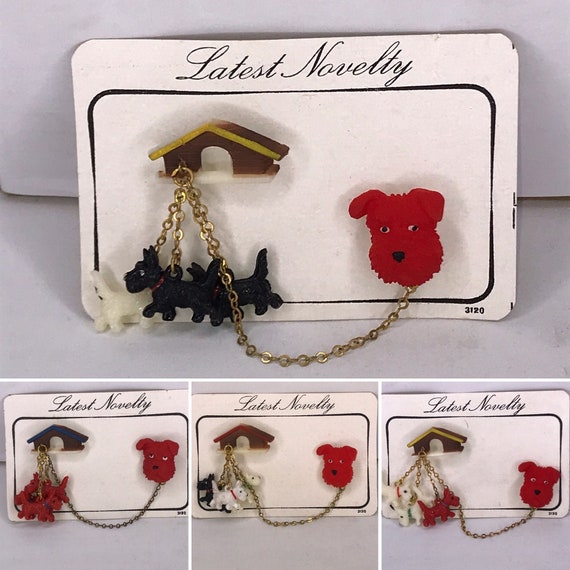 1940's / 1950's Vintage Deadstock Novelty Scottie