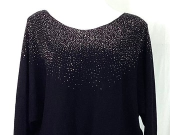 Vicki Milano glitter sweater -size-1X