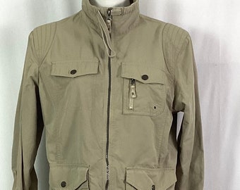 Eddie Bauer ladies, utility/safari jacket-size large