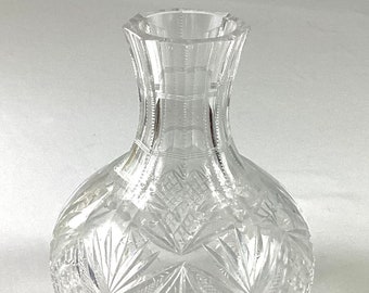 Brilliant period cut glass carafe