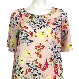 Liz Claiborne l poly chiffon -PL blouse