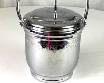 MCM- chrome ice bucket- United Metal Goods - Brooklyn