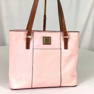 Dooney and Bourke Pink Shoulder Bag Tote Etsy