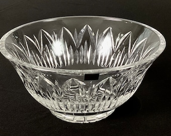 Large Waterford- Marquis - hand cut crystal footed bowl