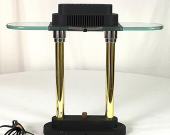 DANA-Catalina lighting-#7042-Fenton Sonneman  style-bankers/jewelers lamp