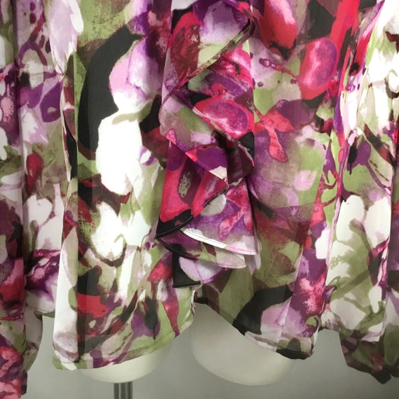 Evan Picone ruffled blouse - image 6