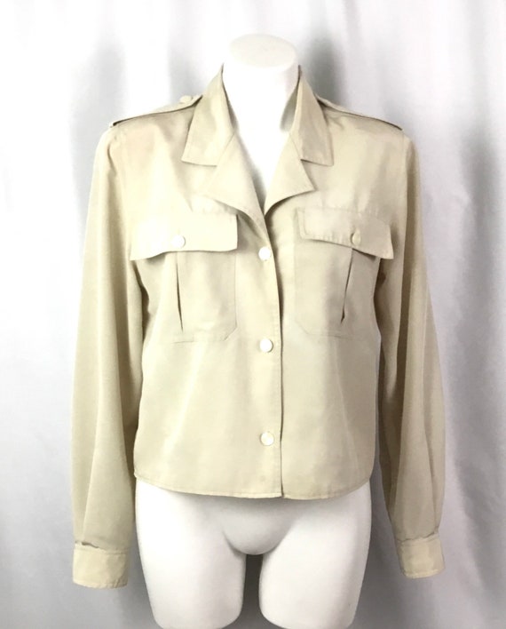 Vintage -Anne Klein-size 8 blouse