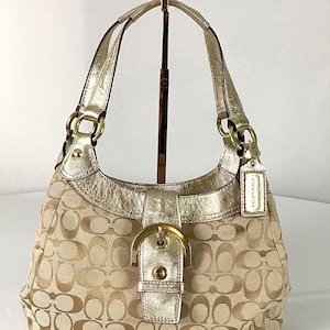 Coach- #f17094-signature Maggie Soho Hobo Shoulder Bag - Etsy