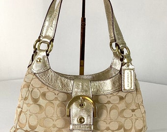 Coach-  #F17094-signature Maggie Soho hobo shoulder bag