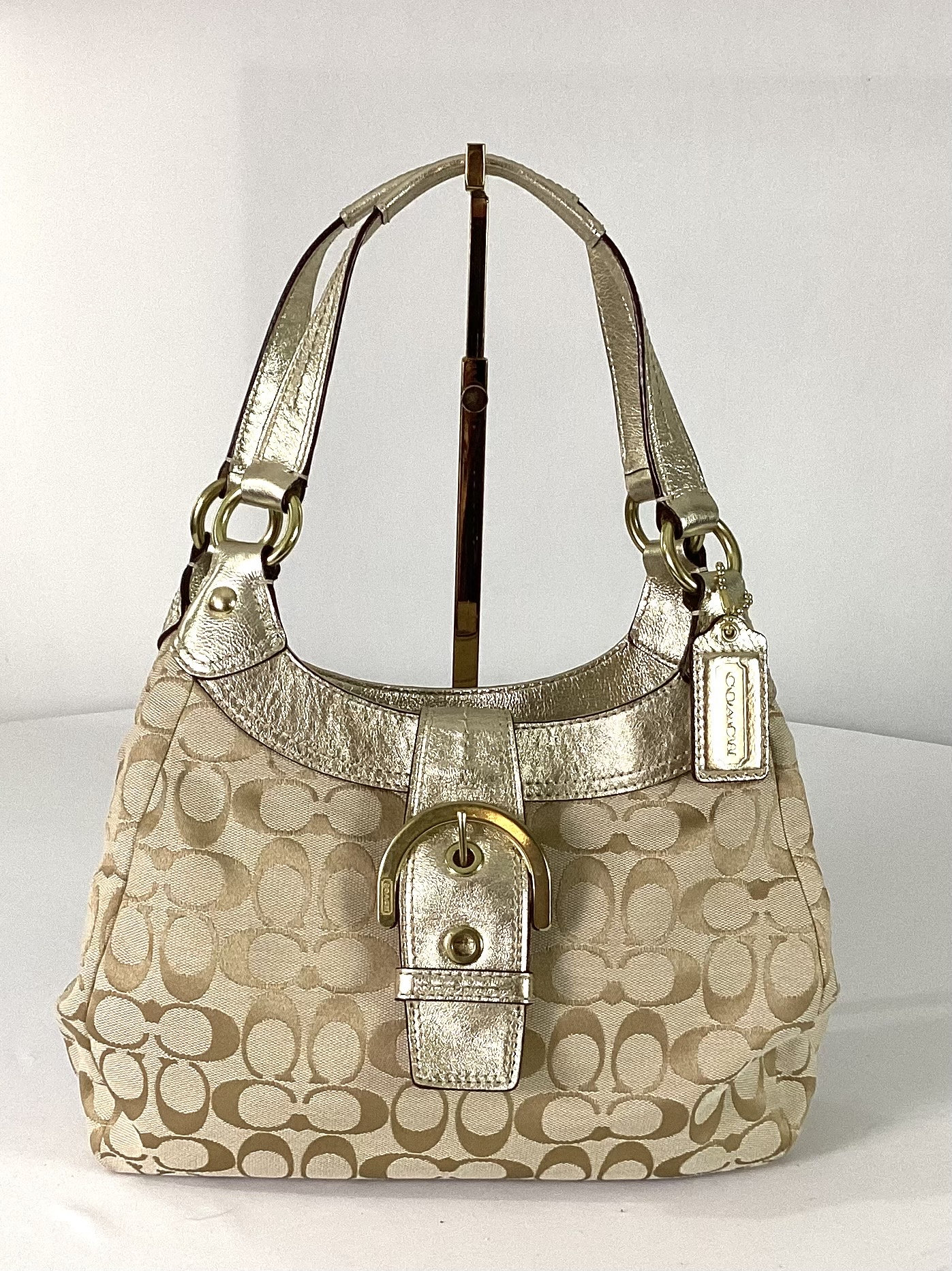 Coach- #f17094-signature Maggie Soho Hobo Shoulder Bag - Etsy