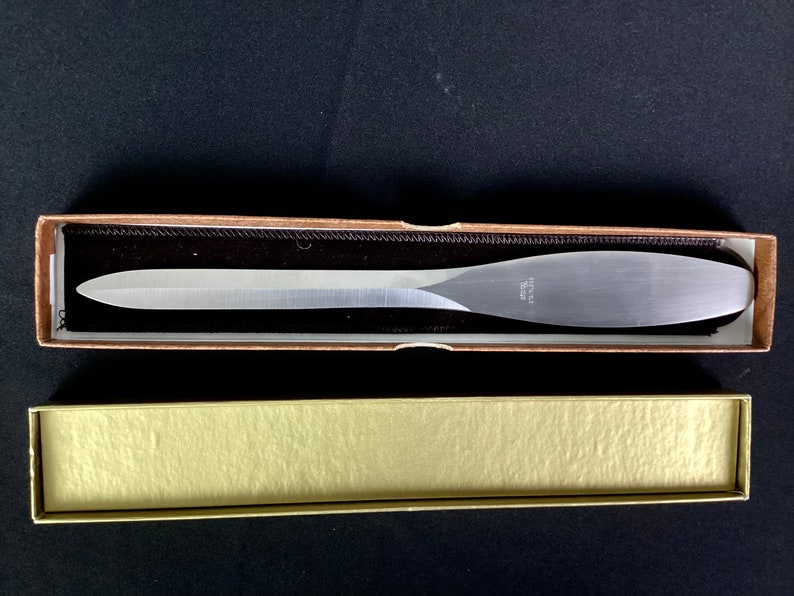 Zippo Vintage New in the Box Stainless Steel Letter Opener Etsy