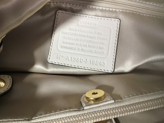 Coach #F19243 Ashley satchel shoulder bag - image 4