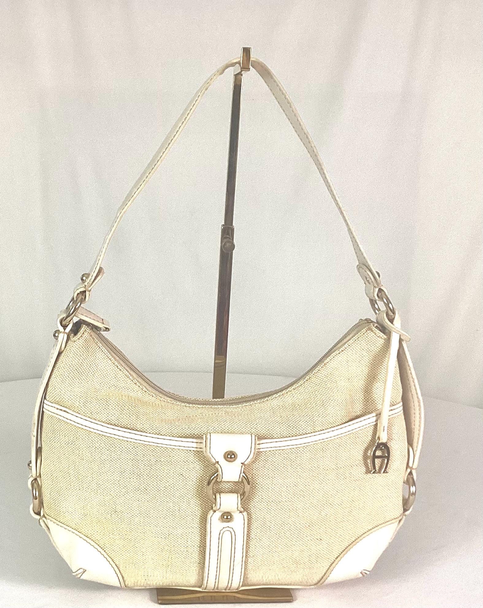 Etienne Aigner Vintage Woven Jute Leather Backpack - Stylish Retro Fashion NEW Vintage 80s 90s ETIENNE AIGNER Woven | Mercari main image 2