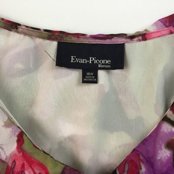 Evan Picone ruffled blouse - image 7