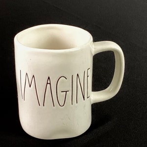 Rae Dunn-“IMAGINE”-coffee cup