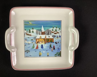 Villeroy & Boch “Naïf Christmas” plate