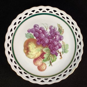 Winterling German Bavarian reticulated dessert plate