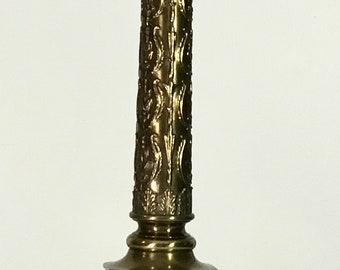 Neo classical cast brass table lamp