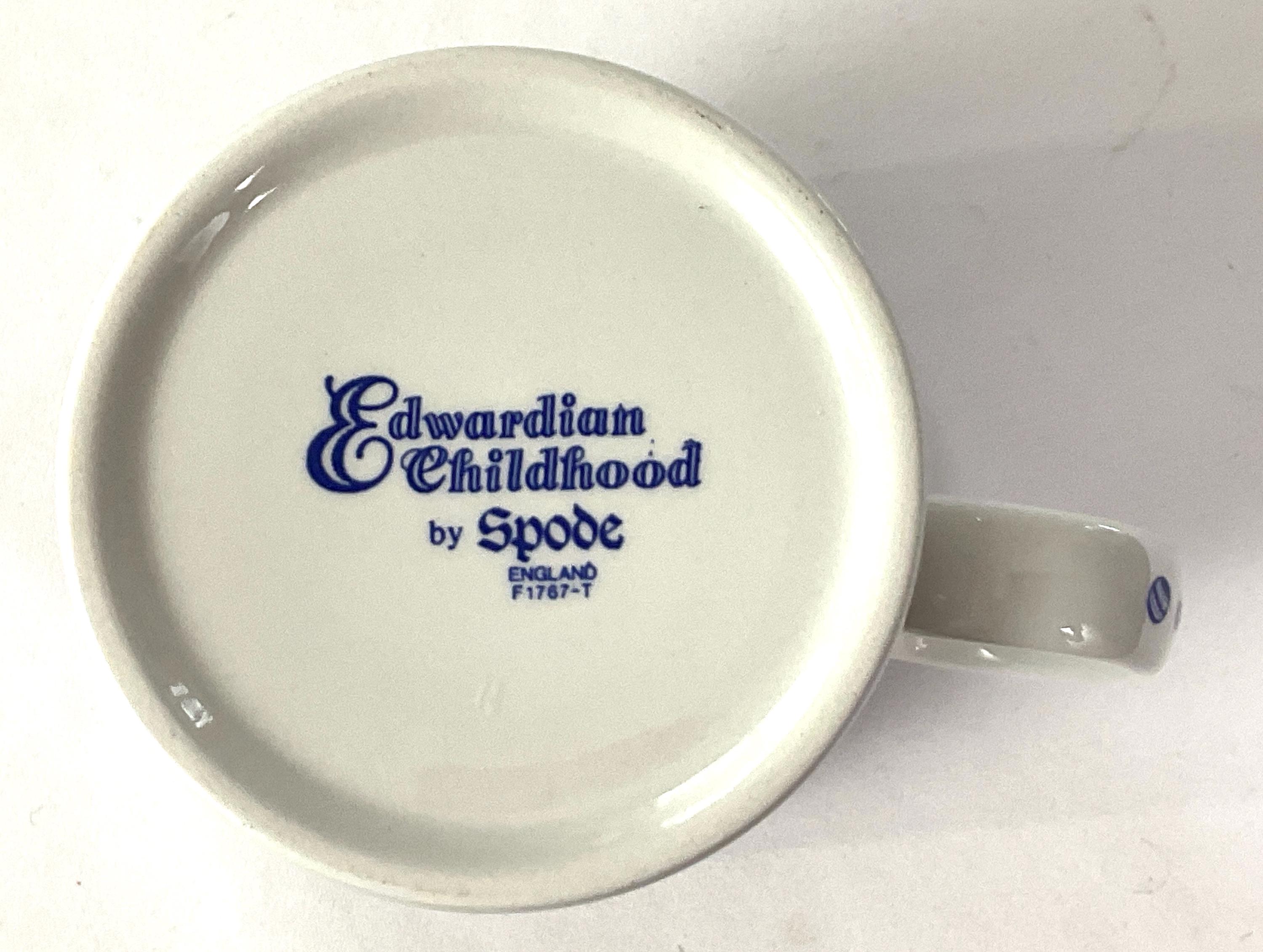 Vintage Spode-“edwardian Childhood”-historical Pattern, Blue and