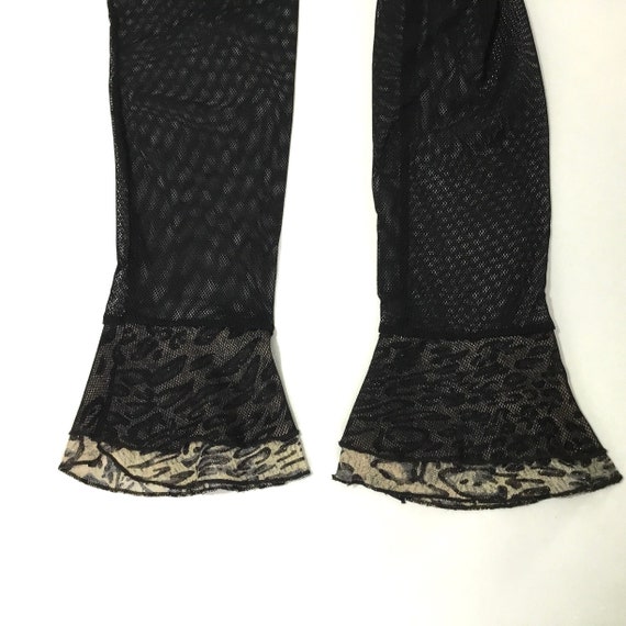 Pretty Angel black lace,chiffon,ruffled blouse -s… - image 9