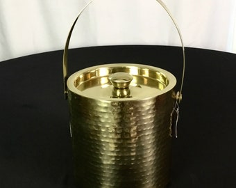NTW-Cambridge gold ice bucket