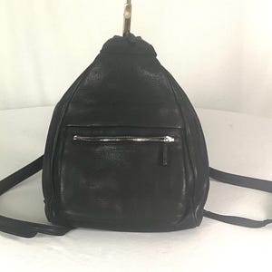 Nine West  Backpack Bag‎ Olive Green w/tan suede accent. Size Medium Nine West Medium Backpacks for Women for sale | eBay main image 4