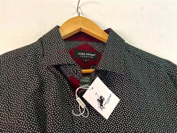 NWT-Alex Vando Premium-microfiber,button front, b… - image 3