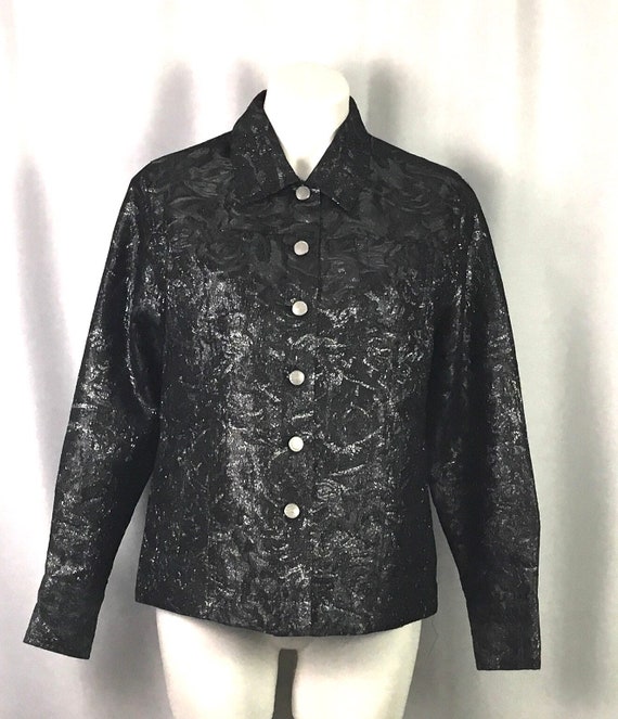 Nwot laura Ashley size M dressy Evening jean Jacket Etsy