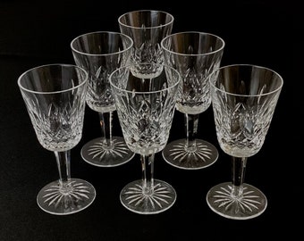 Waterford -Lismore 4oz. White wines -set of 6
