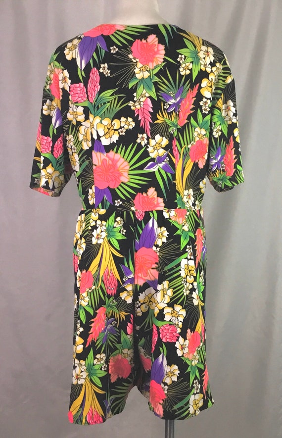 Vintage silky spandex romper - image 5