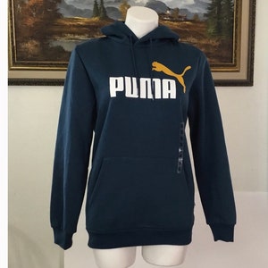 NWT-Puma -mens small -big logo hoodie