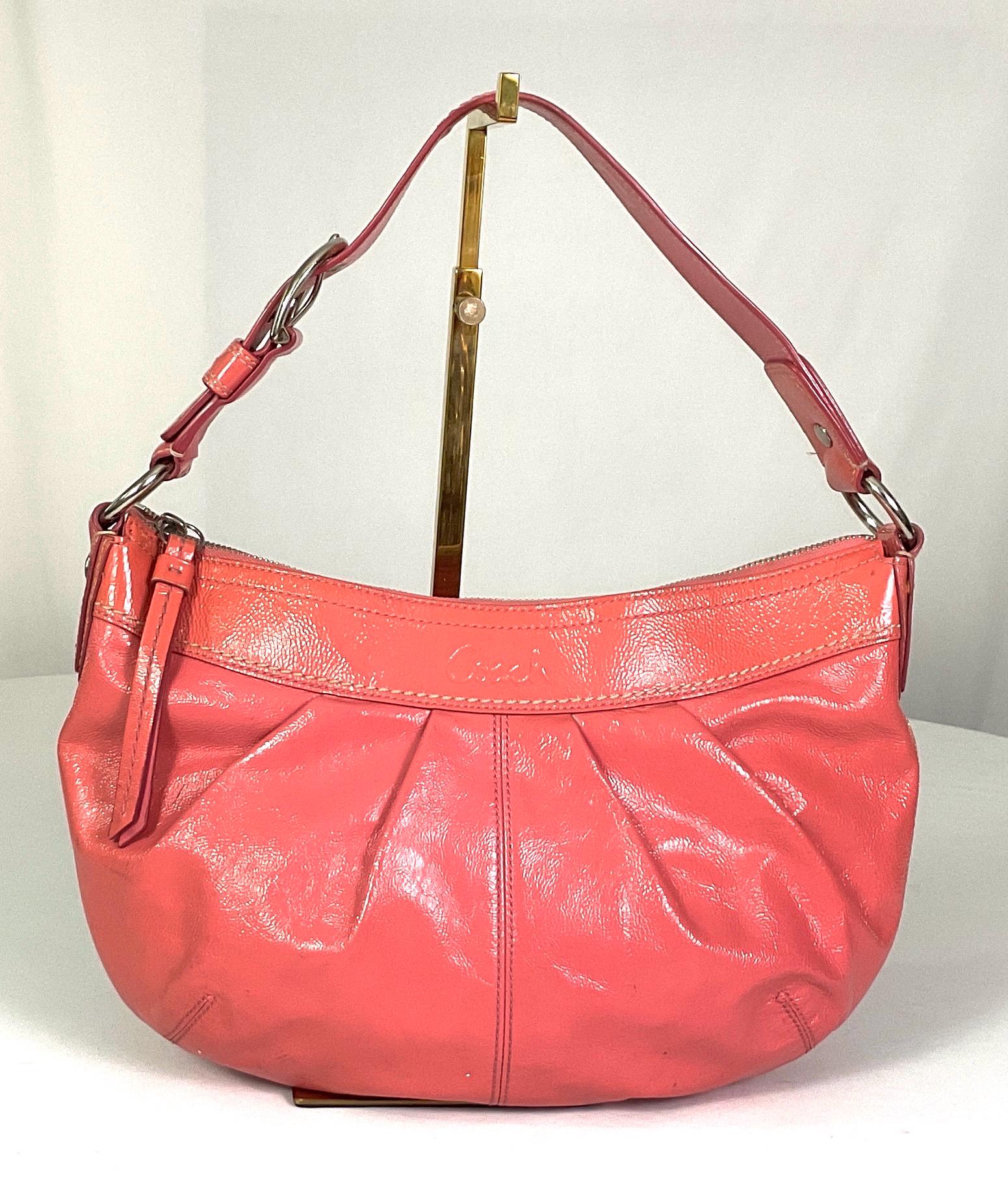 Vintage Coach Pink Hobo - Etsy