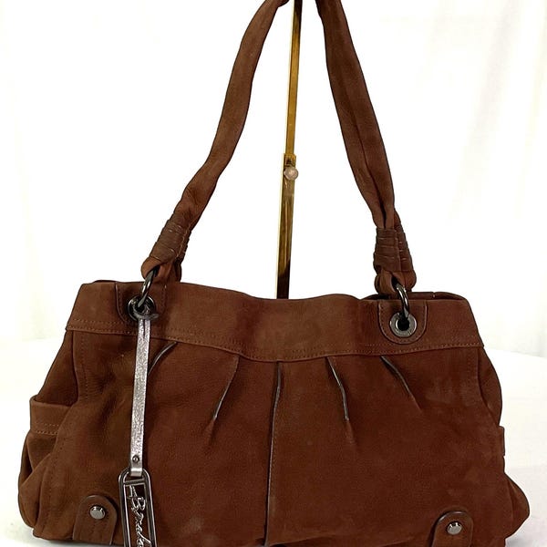 NWOT-B Makowsky-rich Brown, suede leather hobo style shoulder bag