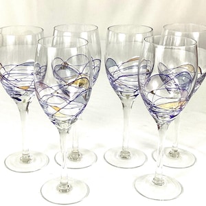 Mosaic Wine Glasses - Etsy