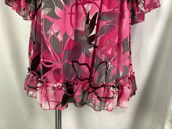Studio 1940-feminine ruffled blouse - image 4