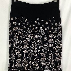 BCBGMAXAZRIA-rayon/nylon/spandex-wool like feel skirt