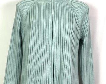 NWT- Talbots ribbed knit mock cardigan -size 2XP