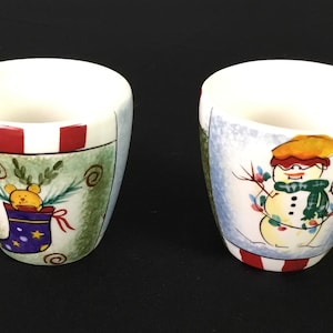 Pfaltzgraff - Holiday Magic votive candleholders