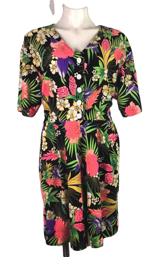 Vintage silky spandex romper - image 1