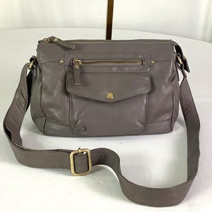 Great American Leatherworks Messenger Bag Shoulder Bag Handmade Leather Vintage Vintage Great American Leather Works Brown Leather Shoulder  main image 4